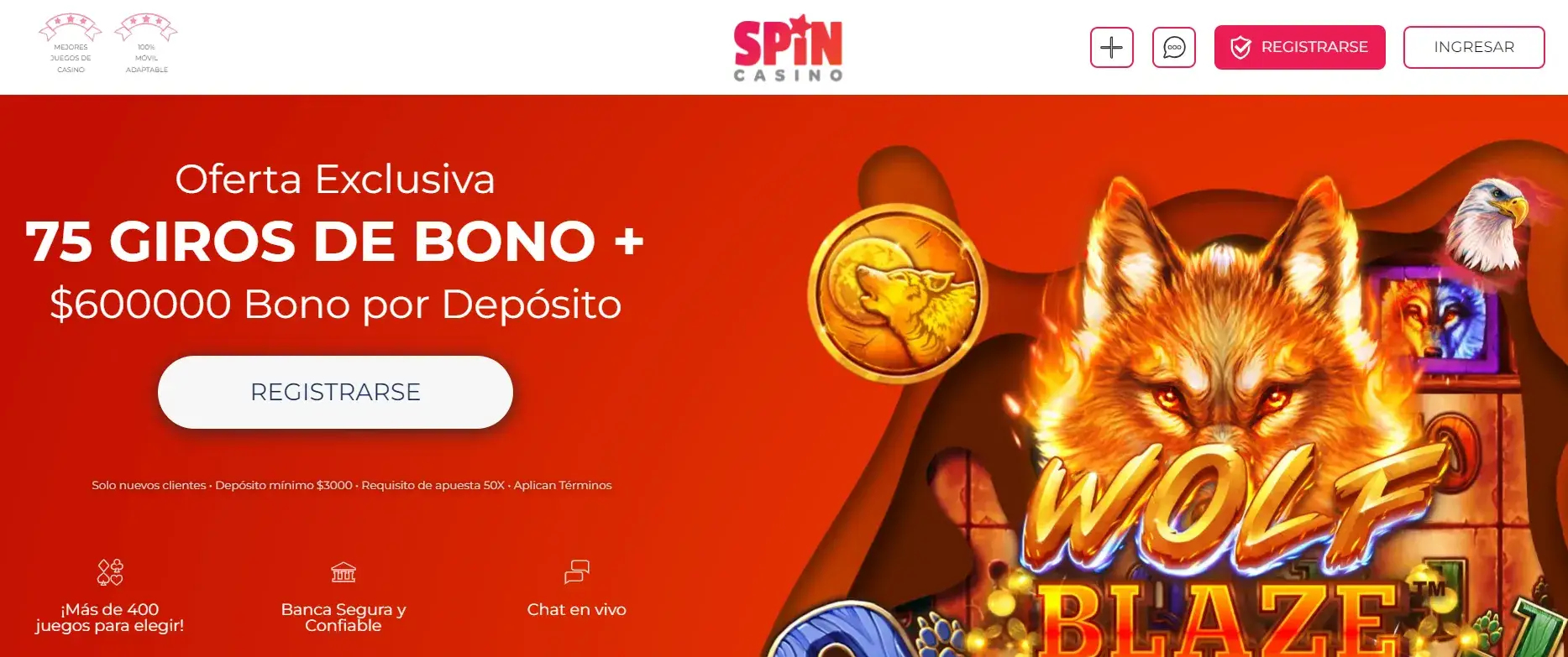 calificaciones casinos online spincasino