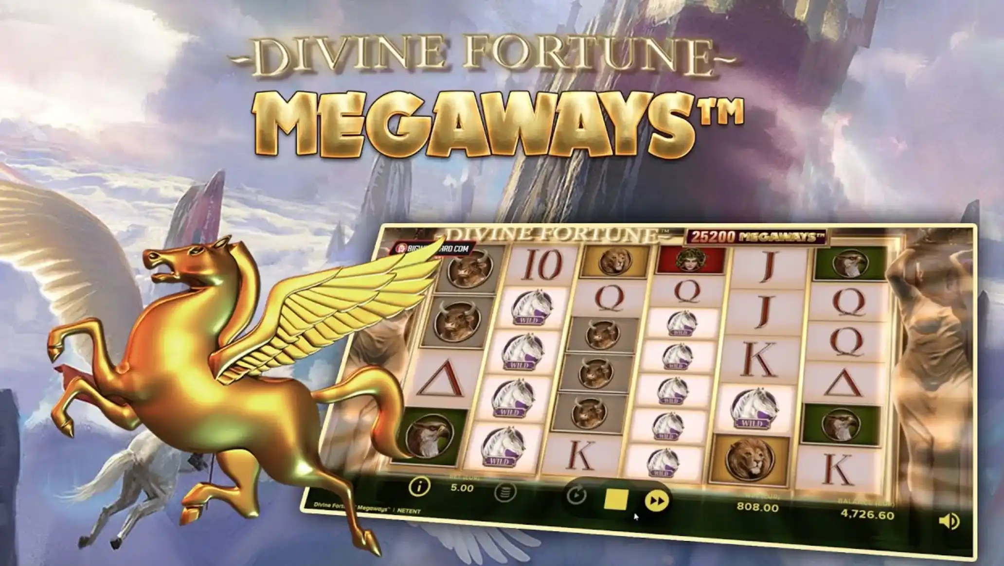 Divine Fortune Megaways 