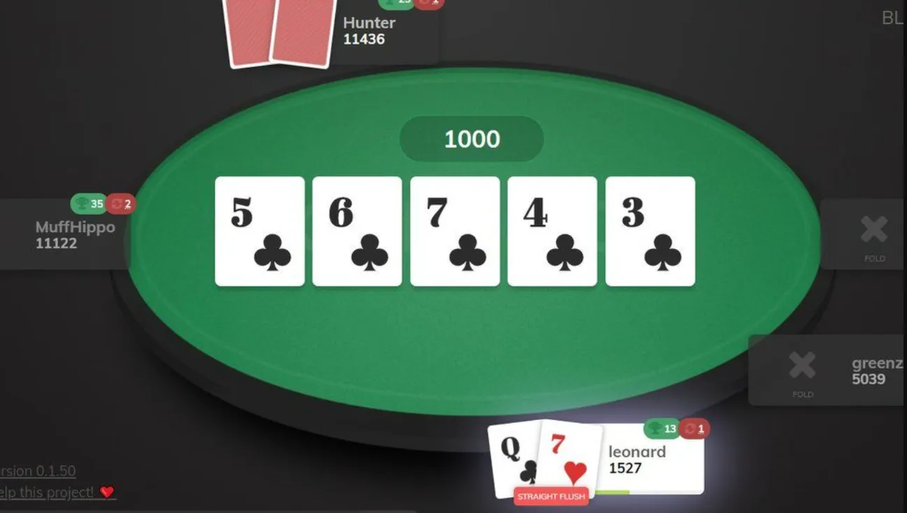 póker online mesa