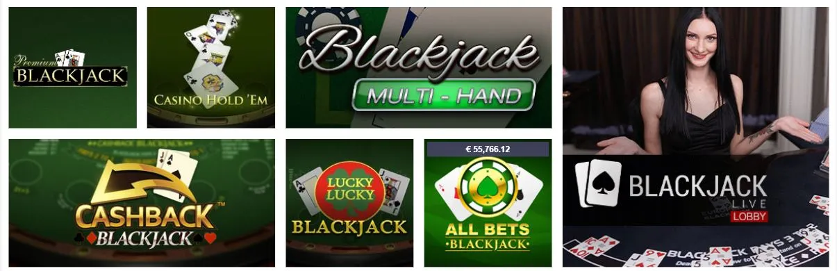 Mejores casinos para Blackjack