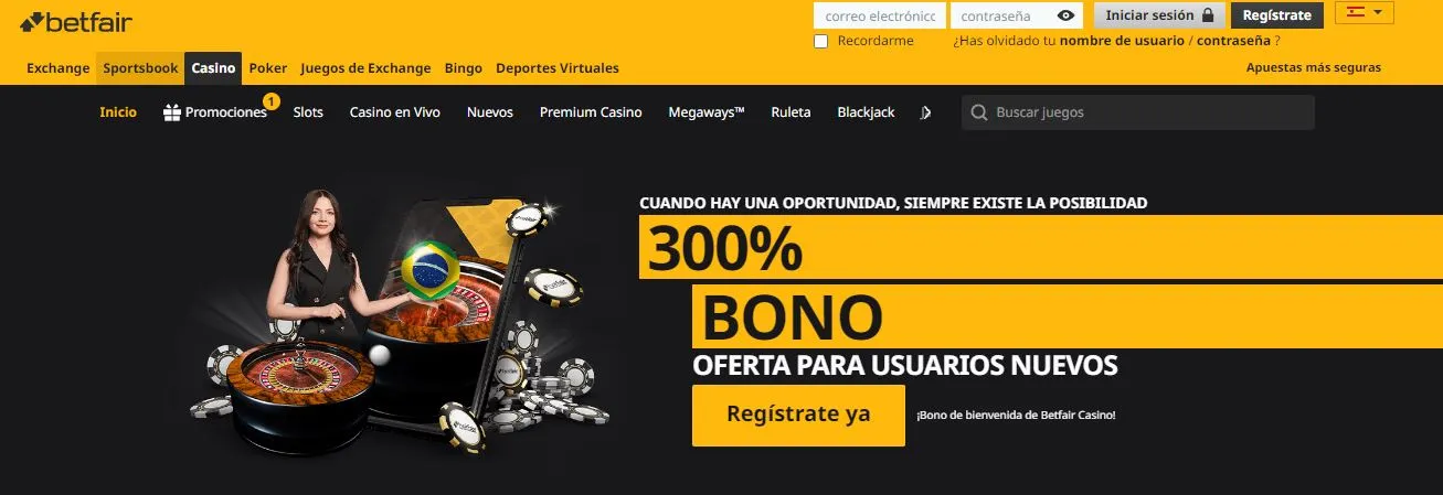 Betfair casino