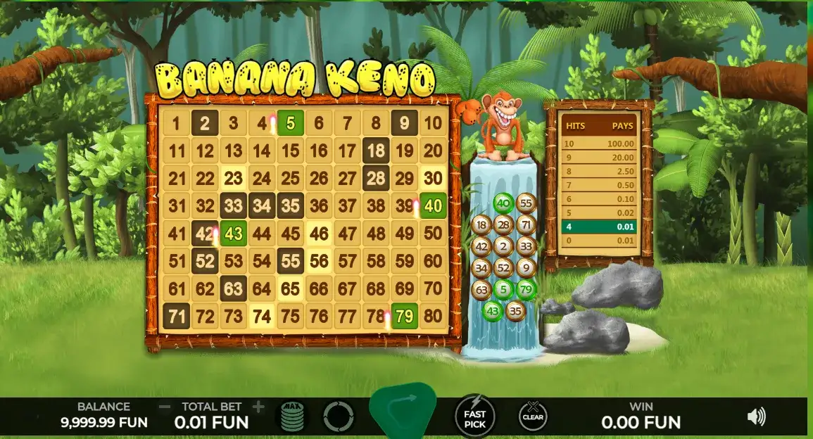 jugar keno casinos online