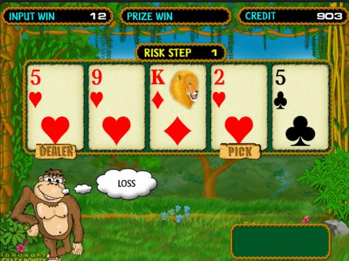 Crazy monkey minjuego